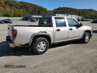 2006 GMC Canyon 1SB SLE Z85 with VIN 1GTCS138168273084, listed as a Copart auction lot 76956784 with 185,053 mi miles and Clean Title. Bid and sale history available at carsss.com. Image 3.