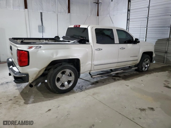 2014 Chevrolet Silverado 1500 LTZ with VIN 3GCUKSEC7EG339805, listed as a Copart auction lot 89206625 with NaN miles and Salvage Title. Bid and sale history available at carsss.com. Image 3.