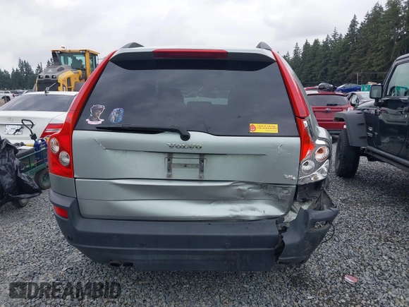2004 Volvo XC90 with VIN YV1CM91H541109221, listed as a IAAI auction lot 40170874 with 154,649 mi miles and . Bid and sale history available at DreamBid. Image 17.