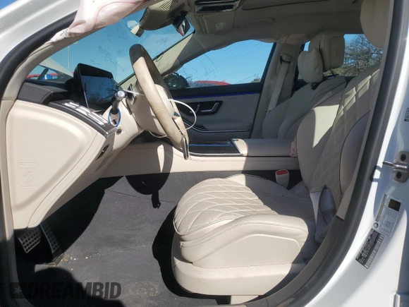 2024 Mercedes-Benz S 580 с VIN W1K6G7GBXRA265723, выставлен на аукционе Copart как лот 44720945 с пробегом 7 926 миль миль и Списание • Salvage title. История ставок и продаж доступна на DreamBid. Изображение 7.