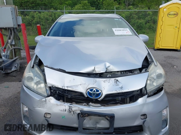 2011 Toyota Prius I with VIN JTDKN3DU3B0251106, listed as a IAAI auction lot 42083011 with 142,043 mi miles and . Bid and sale history available at DreamBid. Image 12.
