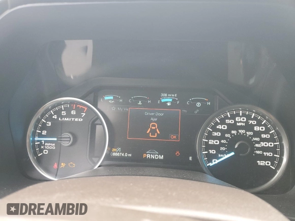 2019 Ford F-150 Limited with VIN 1FTEW1EG8KFC86230, listed as a Copart auction lot 48711565 with 86,674 mi miles and Salvage Title. Bid and sale history available at carsss.com. Image 9.