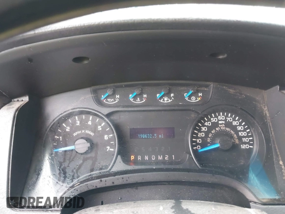 2013 Ford F-150 XL with VIN 1FTFX1CF5DKE26417, listed as a IAAI auction lot 41771173 with 198,632 mi miles. Bid and sale history available at carsss.com. Image 7.