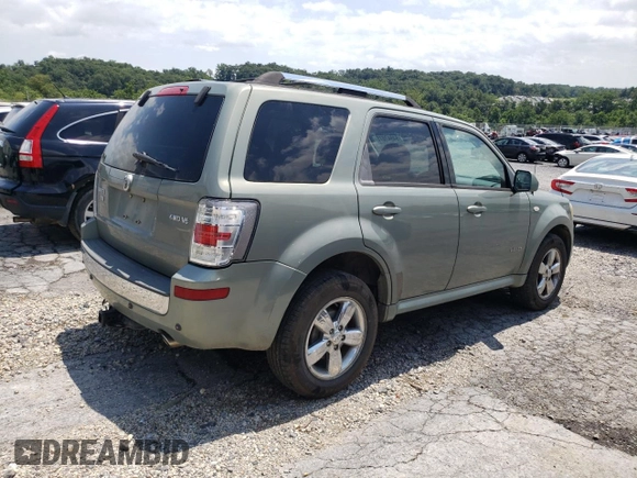 2008 Mercury Mariner Premier with VIN 4M2CU97178KJ45308, listed as a Copart auction lot 64947075 with 140,403 mi miles and Salvage title. Bid and sale history available at DreamBid. Image 3.