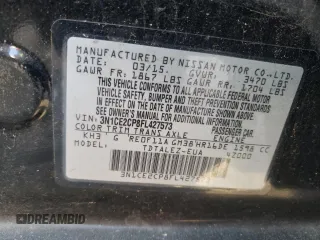 2015 Nissan Note SV z VIN 3N1CE2CP8FL427573, wystawiony jako Copart lot #56285915 z przebiegiem 101 316 mil mil oraz Szkoda całkowita • Salvage title. Historia ofert i sprzedaży dostępna na DreamBid. Obrazek 12.