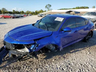 2023 Acura Integra w/A-Spec Technology Package with VIN 19UDE4H68PA008274, listed as a Copart auction lot 71941174 with 54,488 mi miles and Salvage Title. Bid and sale history available at carsss.com. Image 1.
