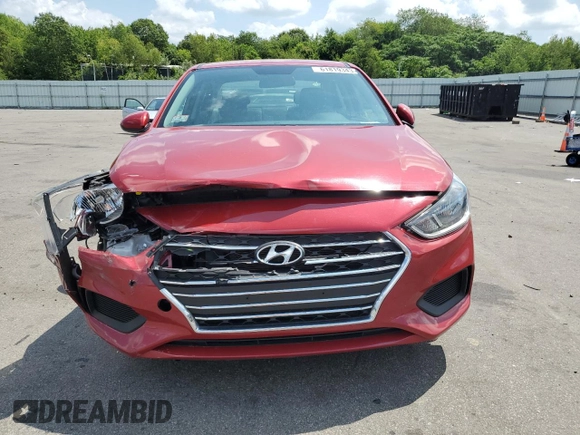 2021 Hyundai Accent SE with VIN 3KPC24A66ME143954, listed as a Copart auction lot 61819343 with 41,535 mi miles. Bid and sale history available at carsss.com. Image 5.