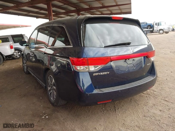 2015 Honda Odyssey Touring Elite with VIN 5FNRL5H93FB013432, listed as a IAAI auction lot 41569460 with 139,522 mi miles. Bid and sale history available at carsss.com. Image 3.