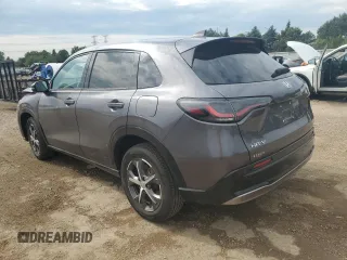 2024 Honda HR-V EX-L with VIN 3CZRZ2H72RM746142, listed as a Copart auction lot 59105515 with 10,962 mi miles and Salvage title. Bid and sale history available at DreamBid. Image 2.