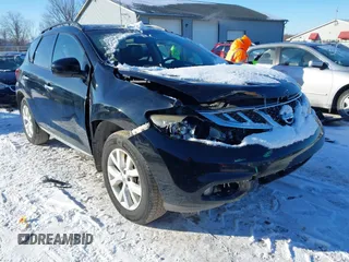 2012 Nissan Murano SV with VIN JN8AZ1MW4CW211674, listed as a IAAI auction lot 41353661 with 169,560 mi miles and . Bid and sale history available at carsss.com. Image 1.