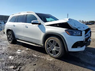 2022 Mercedes-Benz GLS 450 with VIN 4JGFF5KE5NA668145, listed as a Copart auction lot 89244035 with 48,003 mi miles and Salvage Title. Bid and sale history available at DreamBid. Image 4.