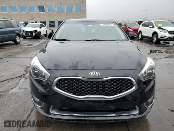 2015 Kia Cadenza Premium with VIN KNALN4D78F5168684, listed as a Copart auction lot 45050375 with 94,883 mi miles and Salvage Title. Bid and sale history available at carsss.com. Image 5.