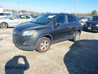 2016 Chevrolet Trax LT with VIN 3GNCJPSB7GL265388, listed as a IAAI auction lot 40809653 with 114,847 mi miles. Bid and sale history available at carsss.com. Image 17.