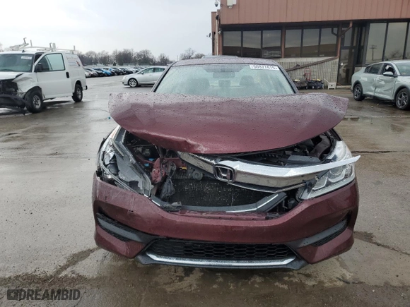 2016 Honda Accord Sedan LX with VIN 1HGCR2F31GA081385, listed as a Copart auction lot 50977415 with 129,129 mi miles and Salvage Title. Bid and sale history available at carsss.com. Image 5.