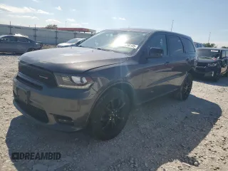 2020 Dodge Durango GT с VIN 1C4RDJDG2LC395066, выставлен на аукционе Copart как лот 58250105 с пробегом 93 438 миль миль и Списание • Salvage title. История ставок и продаж доступна на DreamBid. Изображение 1.