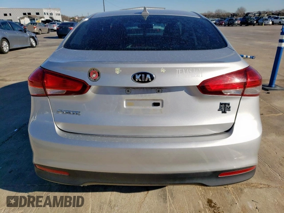 2017 Kia Forte LX with VIN 3KPFK4A73HE016526, listed as a Copart auction lot 47773845 with 54,299 mi miles and Salvage Title. Bid and sale history available at carsss.com. Image 6.
