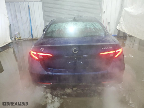 2020 Alfa Romeo Giulia with VIN ZARFANAN7L7633935, listed as a Copart auction lot 45110715 with 69,153 mi miles and Salvage Title. Bid and sale history available at carsss.com. Image 6.