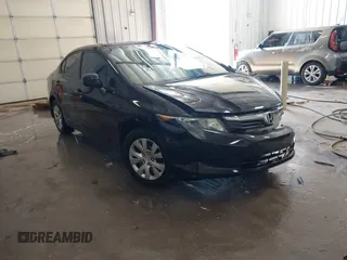 2012 Honda Civic LX с VIN 19XFB2F51CE092198, выставлен на аукционе IAAI как лот 41632328 с пробегом 85 222 миль миль и . История ставок и продаж доступна на DreamBid. Изображение 1.