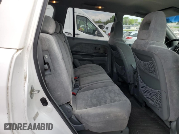 2005 Honda Pilot EX with VIN 5FNYF184X5B038942, listed as a Copart auction lot 50913695 with 225,404 mi miles and Salvage Title. Bid and sale history available at DreamBid. Image 11.