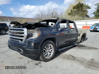 2019 GMC Sierra 1500 SLE z VIN 1GTU9BED2KZ232225, wystawiony jako Copart lot #52328115 z przebiegiem Nie podano mil oraz Szkoda całkowita • Salvage title. Historia ofert i sprzedaży dostępna na DreamBid. Obrazek 1.