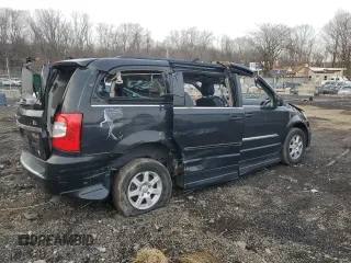 2012 Chrysler Town & Country Touring with VIN 2C4RC1BG9CR288948, listed as a Copart auction lot 55582245 with 110,936 mi miles and Salvage Title. Bid and sale history available at carsss.com. Image 3.