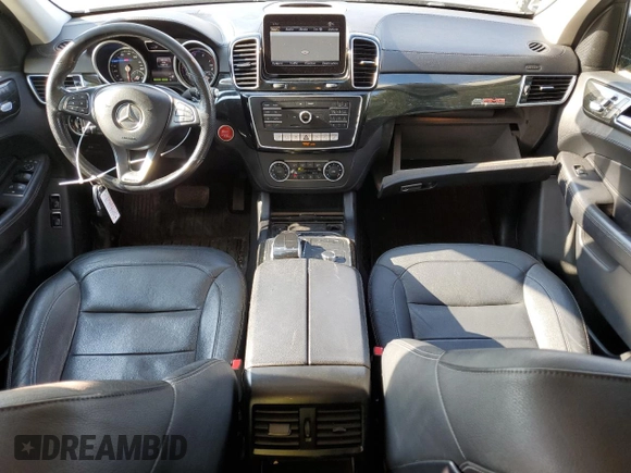 2016 Mercedes-Benz GLE 550e with VIN 4JGDA6DB1GA743523, listed as a Copart auction lot 66542924 with 118,717 mi miles and Salvage title. Bid and sale history available at DreamBid. Image 8.