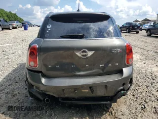 2014 MINI Countryman S with VIN WMWZC3C57EWP25099, listed as a Copart auction lot 62646555 with 153,059 mi miles and Salvage title. Bid and sale history available at DreamBid. Image 6.