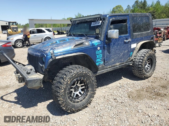 2010 Jeep Wrangler Sport with VIN 1J4AA2D11AL218913, listed as a Copart auction lot 53308135 with Not Provided miles and Salvage Title. Bid and sale history available at carsss.com. Image 1.