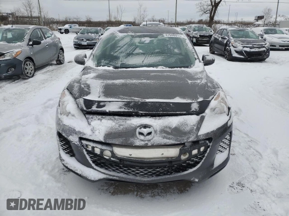 2013 Mazda 3 GX with VIN JM1BL1KF7D1779565, listed as a Copart auction lot 47848915 with 161,048 mi miles and Salvage Title. Bid and sale history available at carsss.com. Image 5.
