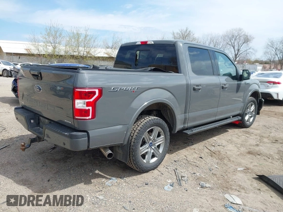 2018 Ford F-150 XL z VIN 1FTEW1EG7JFD52734, wystawiony jako IAAI lot #42104352 z przebiegiem 68 614 mil mil oraz . Historia ofert i sprzedaży dostępna na DreamBid. Obrazek 4.