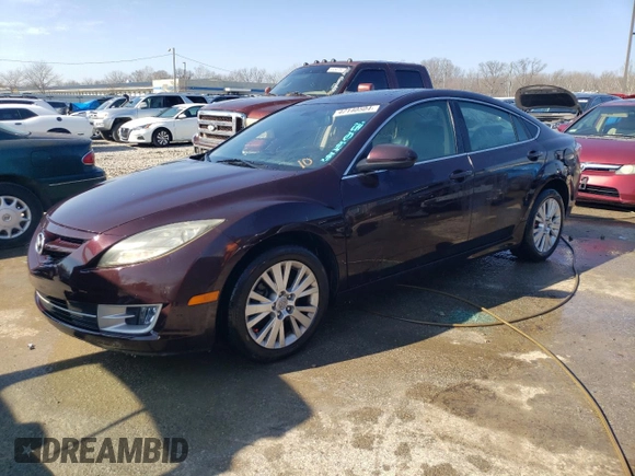 2009 Mazda 6 i Touring with VIN 1YVHP82A495M33771, listed as a Copart auction lot 42140504 with 158,170 mi miles and Non Repairable. Bid and sale history available at carsss.com. Image 1.