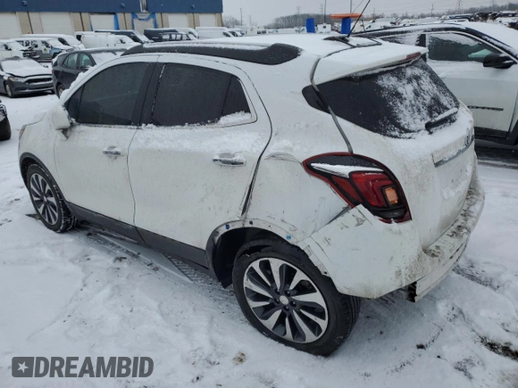 2021 Buick Encore Preferred with VIN KL4CJESM5MB364152, listed as a Copart auction lot 42417855 with 56,259 mi miles and Salvage Title. Bid and sale history available at DreamBid. Image 2.