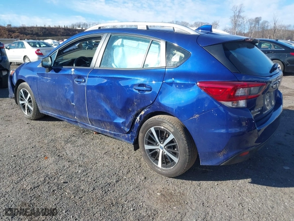 2022 Subaru Impreza Premium with VIN 4S3GTAV66N3726718, listed as a IAAI auction lot 41217564 with 35,639 mi miles. Bid and sale history available at carsss.com. Image 3.