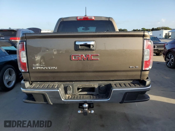 2017 GMC Canyon 2WD SLE with VIN 1GTG5CEA9H1176098, listed as a Copart auction lot 76577424 with 89,220 mi miles and Salvage Title. Bid and sale history available at carsss.com. Image 6.