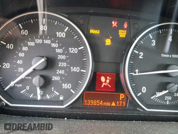 2013 BMW 1 Series 135i with VIN WBAUC9C51DVY60709, listed as a Copart auction lot 45359645 with 139,854 mi miles and Salvage Title. Bid and sale history available at carsss.com. Image 9.