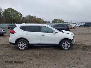 2017 Nissan Rogue SV with VIN KNMAT2MTXHP513920, listed as a IAAI auction lot 40800668 with 105,460 mi miles. Bid and sale history available at carsss.com. Image 14.