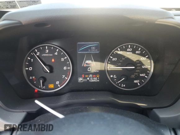 2024 Subaru Crosstrek Premium with VIN JF2GUADC6RH851135, listed as a Copart auction lot 62361015 with 10,840 mi miles and Salvage title. Bid and sale history available at DreamBid. Image 9.