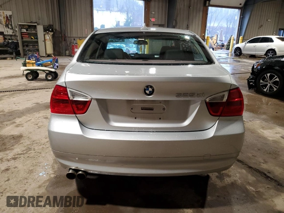 2006 BMW 3 Series 325xi with VIN WBAVD13596KV09912, listed as a Copart auction lot 43560195 with 146,895 mi miles and Salvage Title. Bid and sale history available at carsss.com. Image 6.