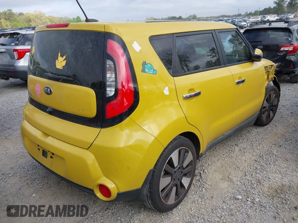 2015 Kia Soul + with VIN KNDJX3A51F7177958, listed as a IAAI auction lot 41956992 with 125,202 mi miles and . Bid and sale history available at DreamBid. Image 4.