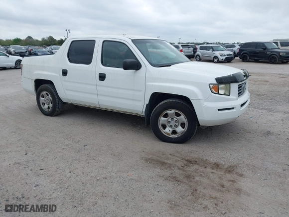 2007 Honda Ridgeline RT with VIN 2HJYK16267H543284, listed as a IAAI auction lot 41625102 with 223,826 mi miles. Bid and sale history available at carsss.com. Image 1.