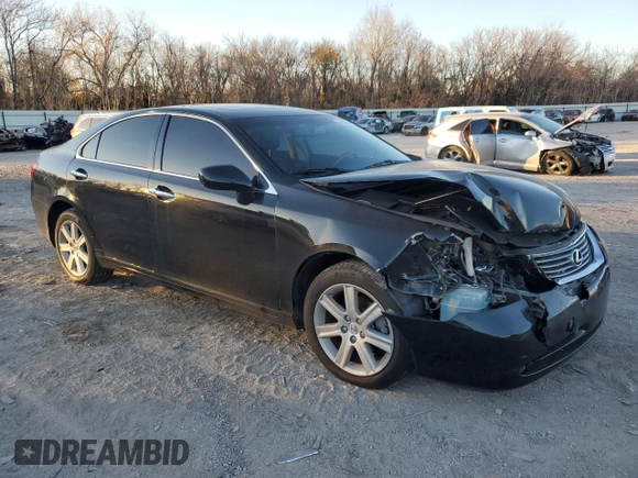 2008 Lexus ES with VIN JTHBJ46GX82272619, listed as a Copart auction lot 84632014 with 198,895 mi miles and Salvage Title. Bid and sale history available at carsss.com. Image 4.