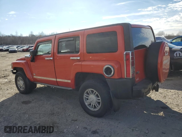 2008 Hummer H3 SUV with VIN 5GTEN13E388112429, listed as a Copart auction lot 80866474 with 209,206 mi miles and Clean Title. Bid and sale history available at carsss.com. Image 2.