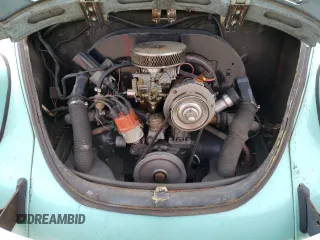 1971 Volkswagen Beetle with VIN 1112947468, listed as a Copart auction lot 46689684 with 33,508 mi miles and Clean Title. Bid and sale history available at DreamBid. Image 11.