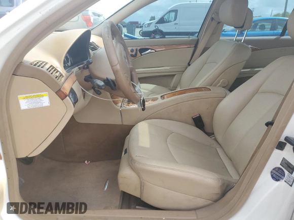 2009 Mercedes-Benz E-Class Luxury 3.5L with VIN WDBUF56X79B435499, listed as a Copart auction lot 54612855 with 74,956 mi miles and Salvage Title. Bid and sale history available at carsss.com. Image 7.