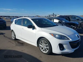 2012 Mazda 3 S Grand Touring z VIN JM1BL1M54C1533298, wystawiony jako IAAI lot #41697990 z przebiegiem 132 474 mil mil oraz . Historia ofert i sprzedaży dostępna na DreamBid. Obrazek 1.