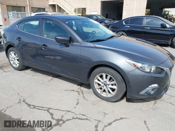 2015 Mazda Mazda3 i Touring with VIN 3MZBM1V74FM157512, listed as a IAAI auction lot 41844549 with 77,787 mi miles. Bid and sale history available at carsss.com. Image 1.