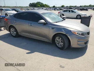 2018 Kia Optima LX with VIN 5XXGT4L33JG238072, listed as a Copart auction lot 53097775 with 0 mi miles and Clean Title. Bid and sale history available at carsss.com. Image 5.