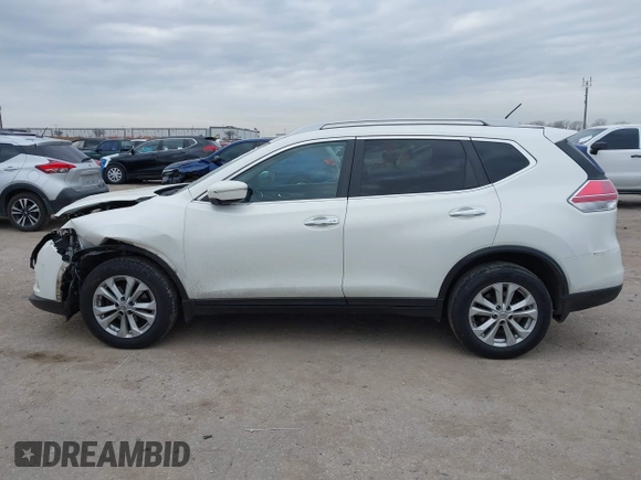 2014 Nissan Rogue S with VIN 5N1AT2MV5EC773061, listed as a IAAI auction lot 41572852 with 175,899 mi miles. Bid and sale history available at carsss.com. Image 14.