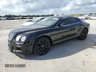 2007 Bentley Continental GT with VIN SCBCR73W97C043890, listed as a Copart auction lot 80171134 with 35,829 mi miles and Salvage Title. Bid and sale history available at DreamBid. Image 1.