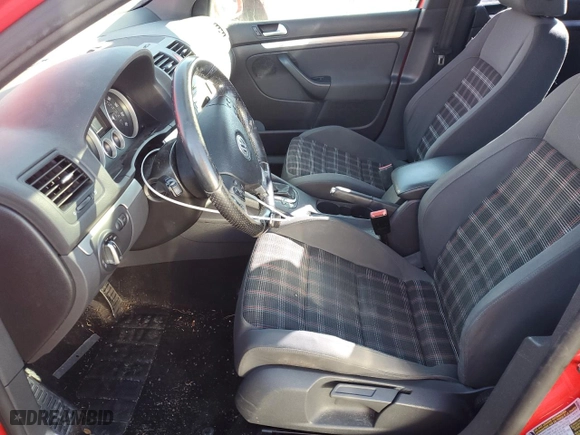 2009 Volkswagen GTI with VIN WVWHV71K49W114333, listed as a Copart auction lot 88028855 with 182,169 mi miles and Salvage Title. Bid and sale history available at carsss.com. Image 7.